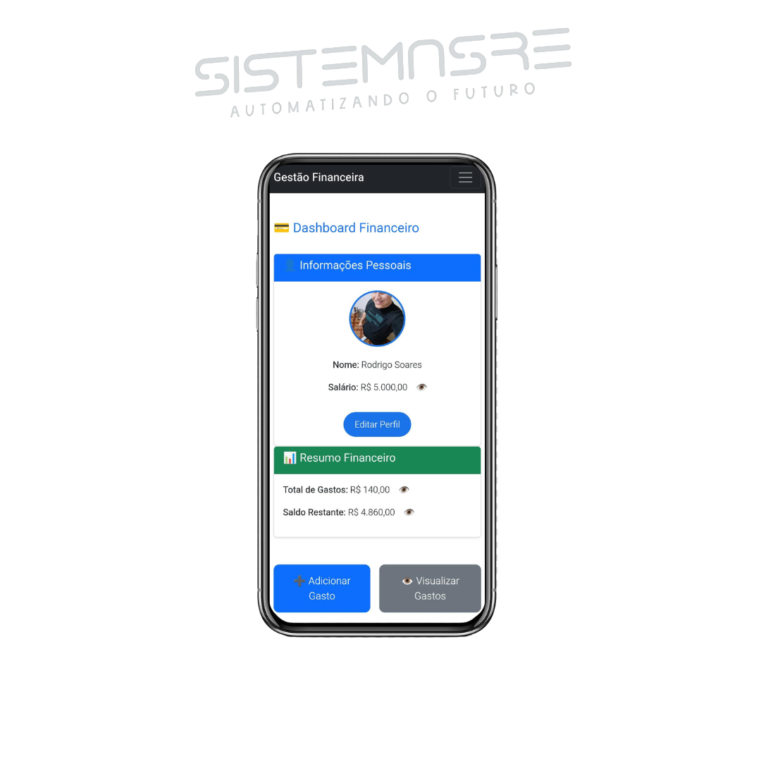 Sistema de Gestão Financeira